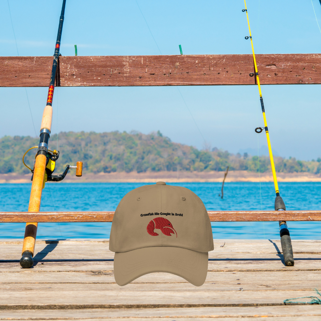 Crawfish Caught in Arabi Dad hat